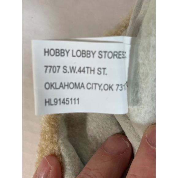 Hobby Lobby Christmas Stocking For Dogs Buffalo Plaid Paw Print - Picture 4 of 4